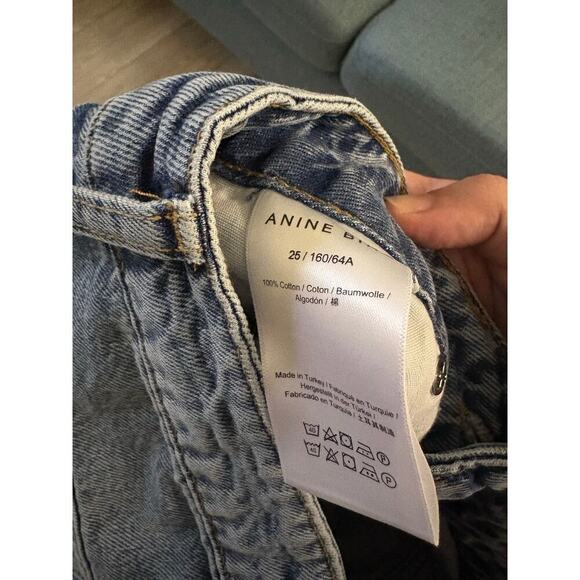Anine Bing Vin Paint Splatter Jeans Size 25 - Picture 9 of 11